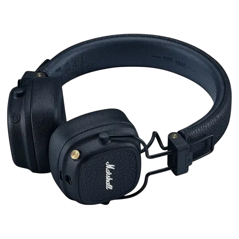 Marshall major v bluetooth on-ear headphones, black 3