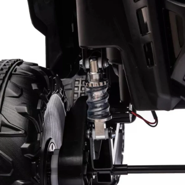 Mașinuță mercedes-benz unimog, baterie 12v14ah, 4 motoare de 60w, roti eva, scaune din piele 8
