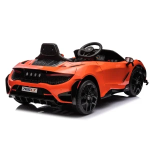Mașinuță mclaren 765lt, baterie 12v7ah, 4 motoare de 35w, roti eva, scaune din piele Thumbnail 7