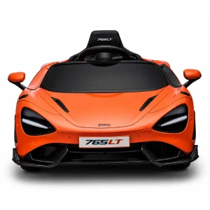 Mașinuță mclaren 765lt, baterie 12v7ah, 4 motoare de 35w, roti eva, scaune din piele Thumbnail 2