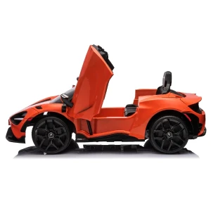 Mașinuță mclaren 765lt, baterie 12v7ah, 4 motoare de 35w, roti eva, scaune din piele Thumbnail 4