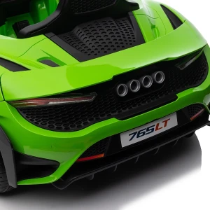 Детский электромобиль mclaren 765lt: аккумулятор 12 в / 7 а·ч, четыре мотора по 35 вт, колеса eva, кожаные сиденья. Thumbnail 14