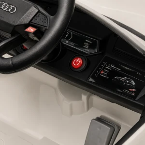 Mașinuță audi e-tron, baterie 12v4.5ah, 2 motoare de 35w, roti eva, scaune din piele Thumbnail 8