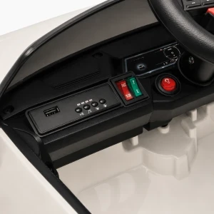 Mașinuță audi e-tron, baterie 12v4.5ah, 2 motoare de 35w, roti eva, scaune din piele Thumbnail 9