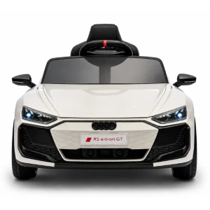 Mașinuță audi e-tron, baterie 12v4.5ah, 2 motoare de 35w, roti eva, scaune din piele Thumbnail 2