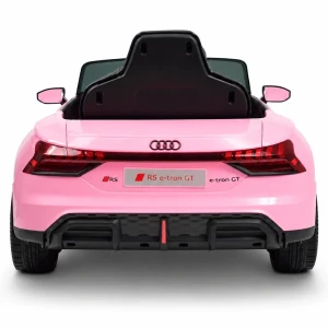 Mașinuță audi e-tron, baterie 12v4.5ah, 2 motoare de 35w, roti eva, scaune din piele Thumbnail 3