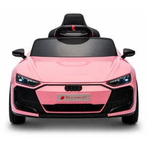 Mașinuță audi e-tron, baterie 12v4.5ah, 2 motoare de 35w, roti eva, scaune din piele Thumbnail 2