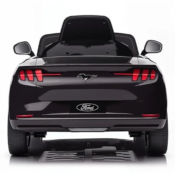 Mașinuță ford mustang mach-e, baterie 24v5ah, 2 motoare de 60w, roti eva, scaune din piele 7