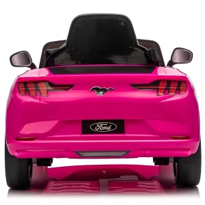 Mașinuță ford mustang mach-e, baterie 24v5ah, 2 motoare de 60w, roti eva, scaune din piele Thumbnail 4