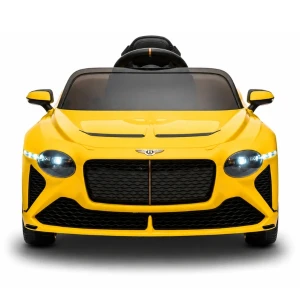Mașinuță bentley bacalar, baterie 12v7ah, 2 motoare de 35w, roti eva, scaune din piele Thumbnail 2
