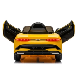 Mașinuță bentley bacalar, baterie 12v7ah, 2 motoare de 35w, roti eva, scaune din piele Thumbnail 7