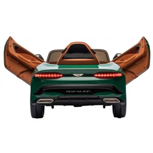 Mașinuță bentley bacalar, baterie 12v7ah, 2 motoare de 35w, roti eva, scaune din piele Thumbnail 7