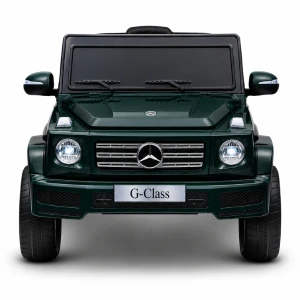 Mașinuță mercedes-benz g 500, baterie 12v7ah, 2 motoare de 35w, roti eva, scaune din piele Thumbnail 2