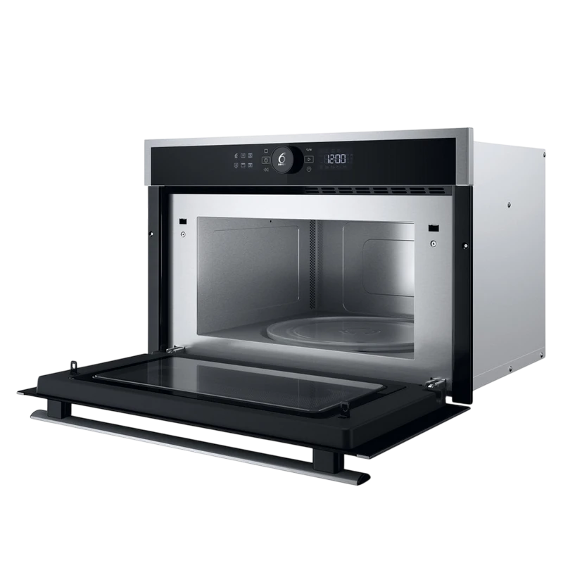 Cuptor cu microunde whirlpool wmd44mx, oțel inoxidabil | negru 2