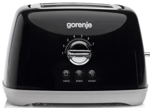Toaster gorenje retro collection t900rlbk, negru Thumbnail 4