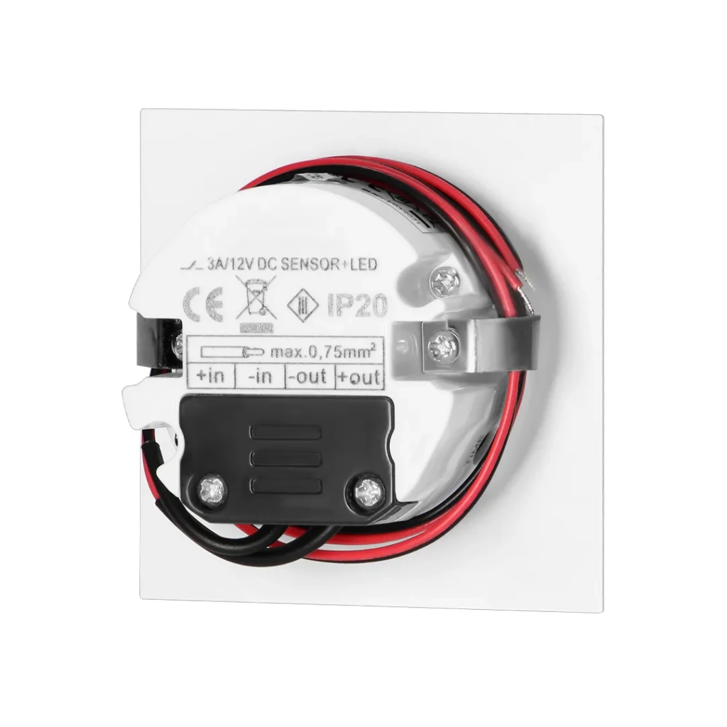 Corp de iluminat led cu senzor draco 1.5 w led 4000 k 12 v ip20 orno 2