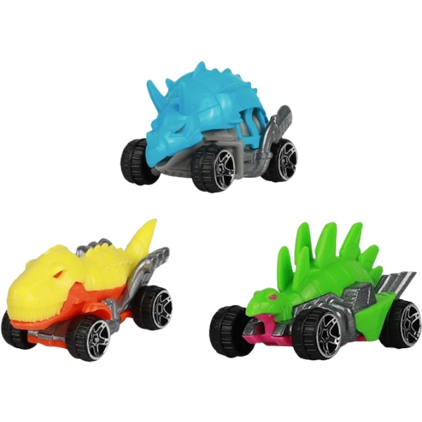Set de 3 mașini teamsterz beast machines die-cast, în as. 2