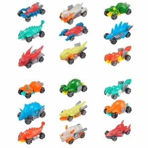 Set de 3 mașini teamsterz beast machines die-cast, în as. Thumbnail 4