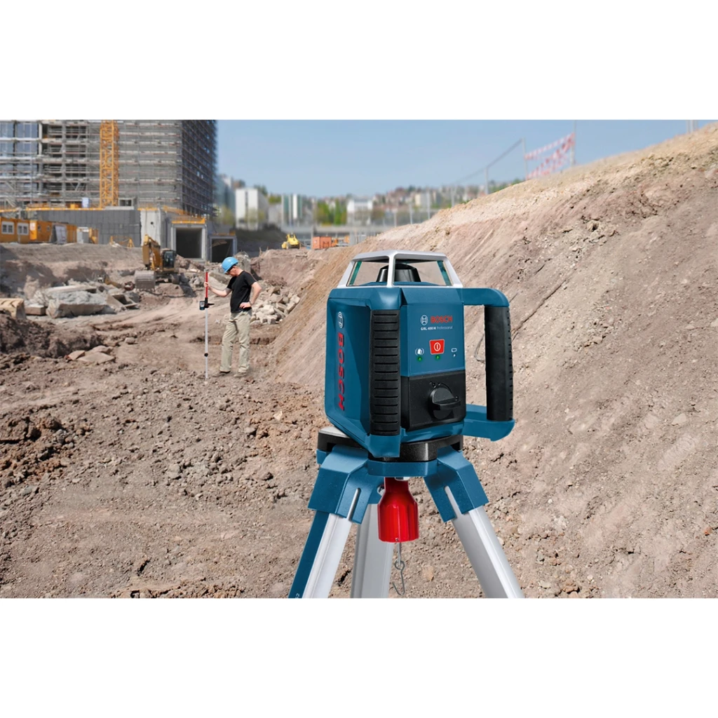 Лазерный уровень bosch grl400h красный 400 м 3 в ip56 3