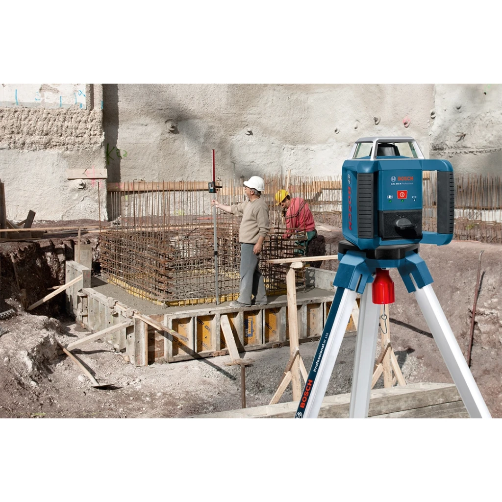 Лазерный уровень bosch grl400h красный 400 м 3 в ip56 2
