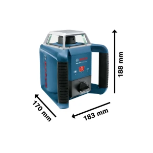 Лазерный уровень bosch grl400h красный 400 м 3 в ip56 Thumbnail 4