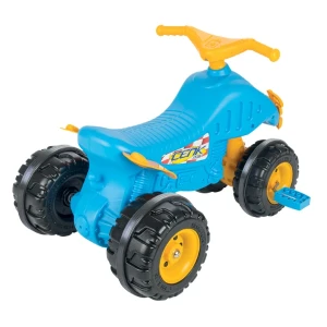Atv cu pedale pentru copii cenk, albastru Thumbnail 2