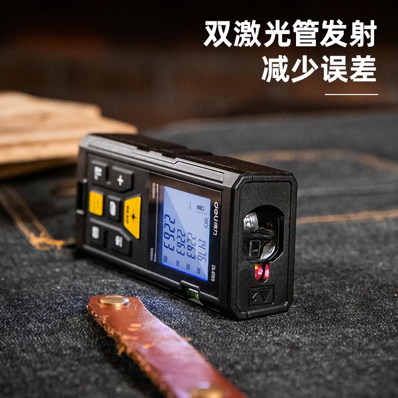 Лазерный дальномер deli dl4169 – 80 м 2