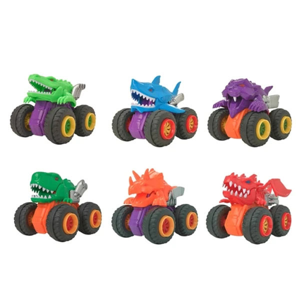 Mașinuța-monstru teamsterz beast machines monster jaws, în as. 8