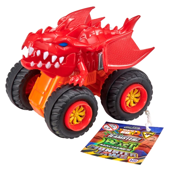 Mașinuța-monstru teamsterz beast machines monster jaws, în as. 2