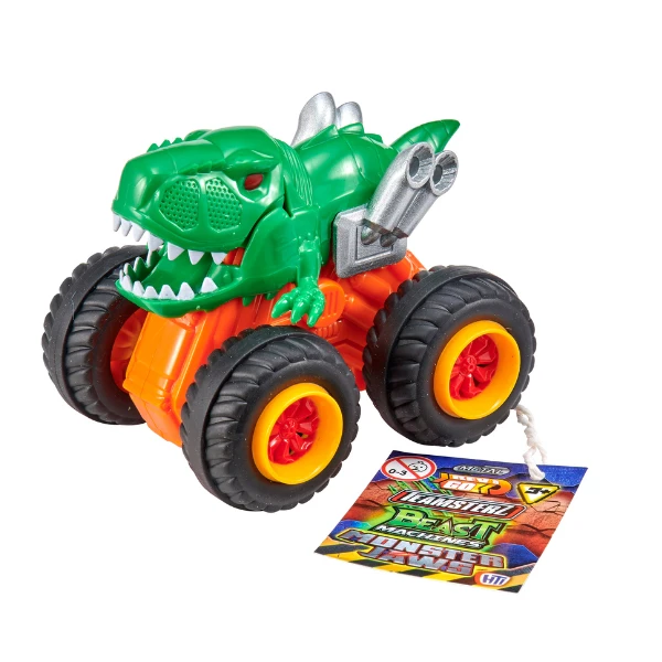 Mașinuța-monstru teamsterz beast machines monster jaws, în as. 4