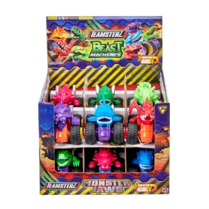 Mașinuța-monstru teamsterz beast machines monster jaws, în as. Thumbnail 3