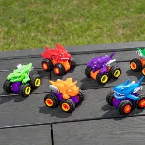 Mașinuța-monstru teamsterz beast machines monster jaws, în as. Thumbnail 14