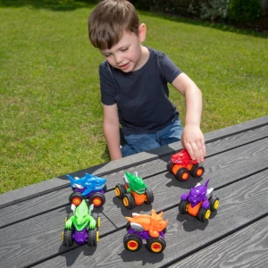 Mașinuța-monstru teamsterz beast machines monster jaws, în as. Thumbnail 13