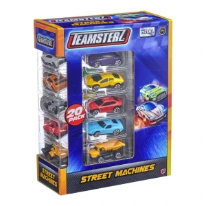 Набор из 20 машинок teamsterz street machines die-cast, в асс. Thumbnail 3
