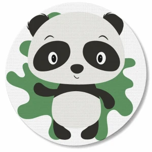 Pictură pe numere d20 сm (fără cutie) – panda