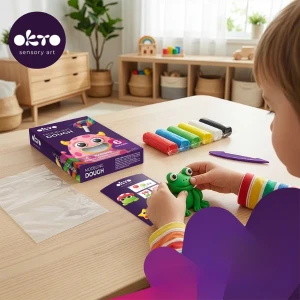 Set creativ cu plastilină aerată air clay okto, 6 buc × 6 g Thumbnail 7