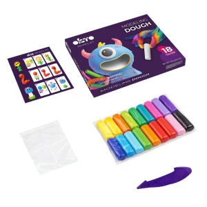 Set creativ cu plastilină aerată air clay okto, 18 buc × 6 g Thumbnail 4