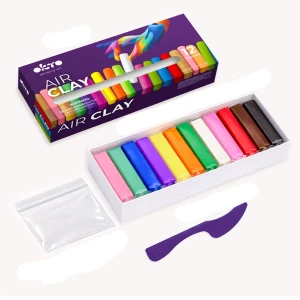 Set creativ cu plastilină aerată air clay okto, 12 buc × 6 g Thumbnail 4