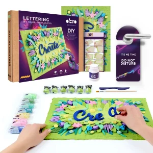 Tablou 3d cu plastilină aerată air clay 30x40 сm – create