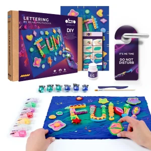Tablou 3d cu plastilină aerată air clay 30x40 сm – fun