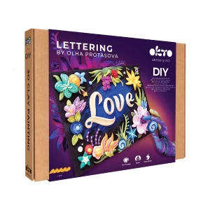 Tablou 3d cu plastilină aerată air clay 30x40 сm – love Thumbnail 2
