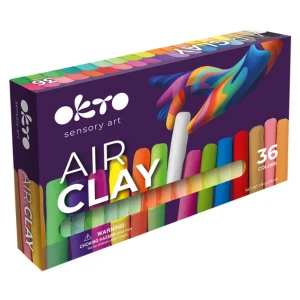 Set creativ cu plastilină aerată air clay okto, 36 buc × 6 g Thumbnail 3