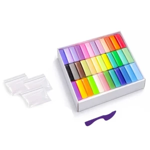 Set creativ cu plastilină aerată air clay okto, 72 buc × 6 g Thumbnail 2