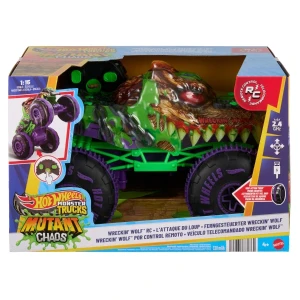 Monster truck cu telecomandă hot wheels „lupul distrugător” 1:15 Thumbnail 3