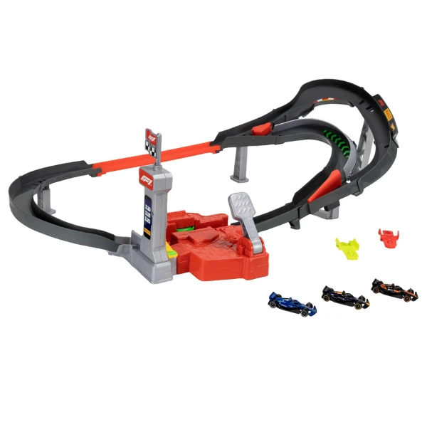 Set de joacă hot wheels racing „cursa sprint formula 1” 4