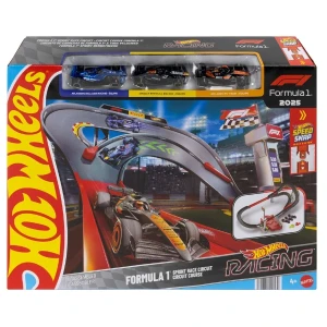 Set de joacă hot wheels racing „cursa sprint formula 1” Thumbnail 3