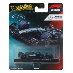 Mașinuță de colecție hot wheels premium "mercedes-benz: kimi antonelli #12", 1:64 Thumbnail 3