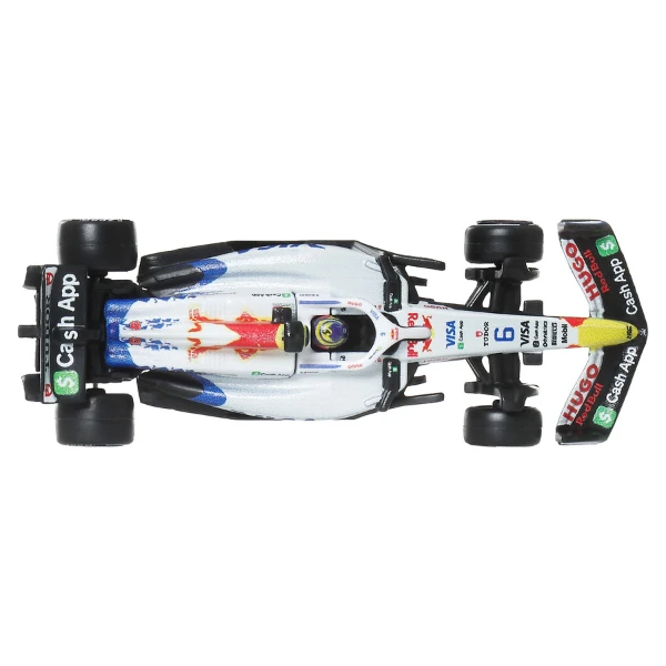 Mașinuță de colecție hot wheels premium "vcarb: isack hadjar #6", 1:64 5