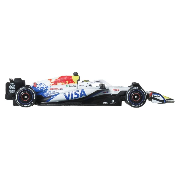 Mașinuță de colecție hot wheels premium "vcarb: isack hadjar #6", 1:64 7