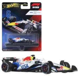 Mașinuță de colecție hot wheels premium "vcarb: isack hadjar #6", 1:64